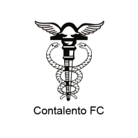 Primeiro escudo do Contalento, usado na temporada de fundação em 2010.